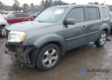 2012 Honda Pilot Ex-L z USA, uszkodzony, nr VIN 5FNYF4H70CB058870